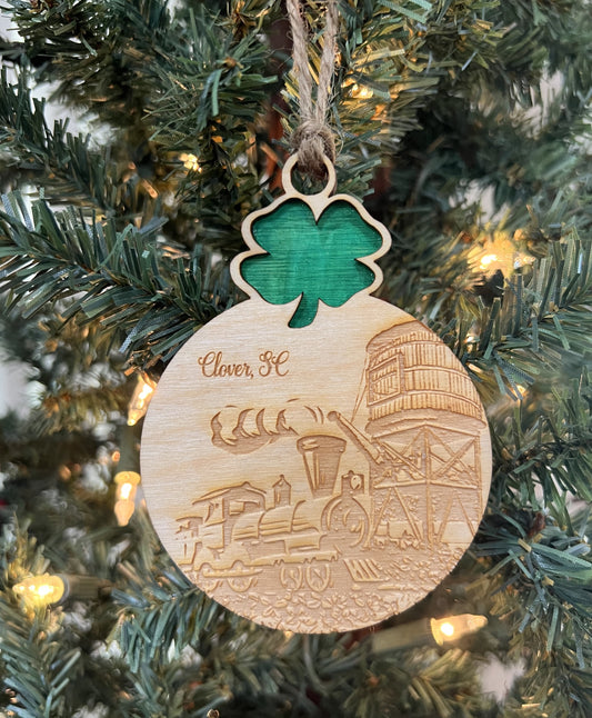 Clover SC Christmas Ornament