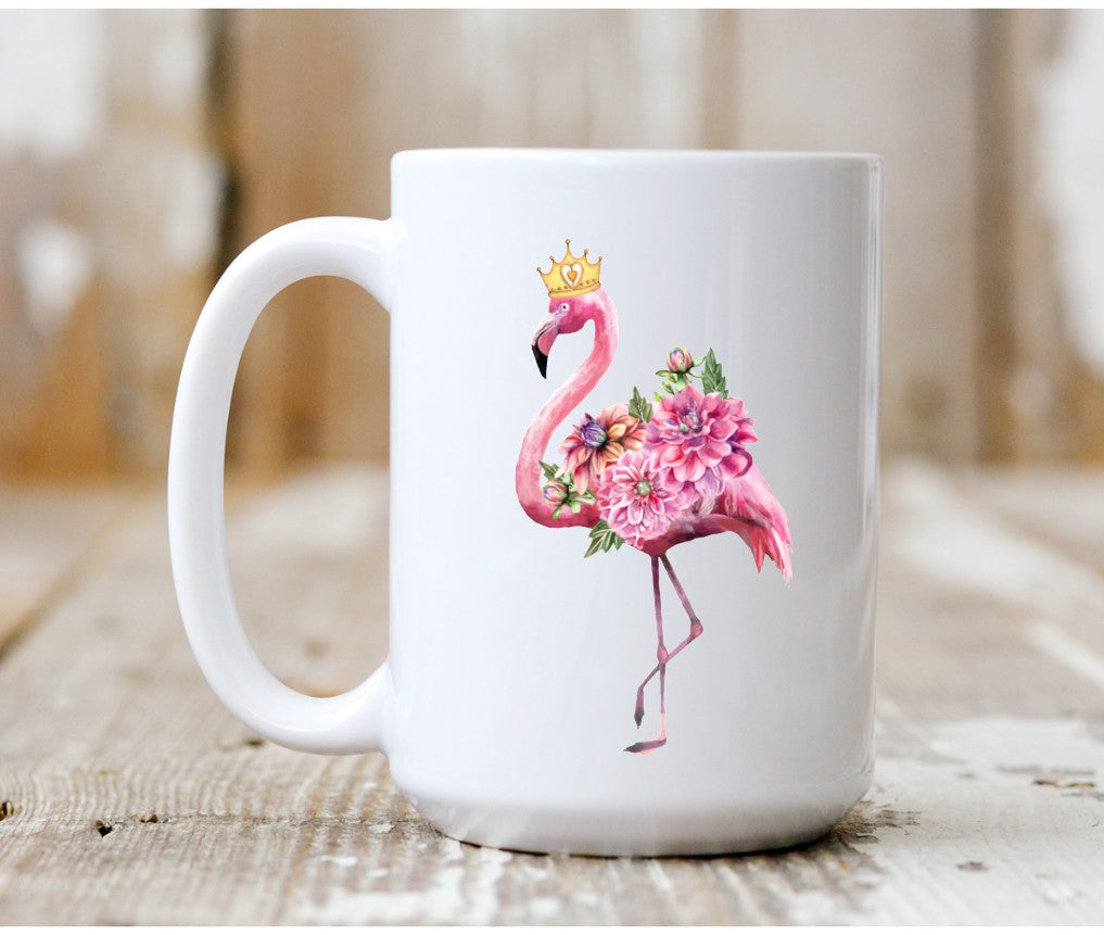 Flamingo 15oz Ceramic Mug